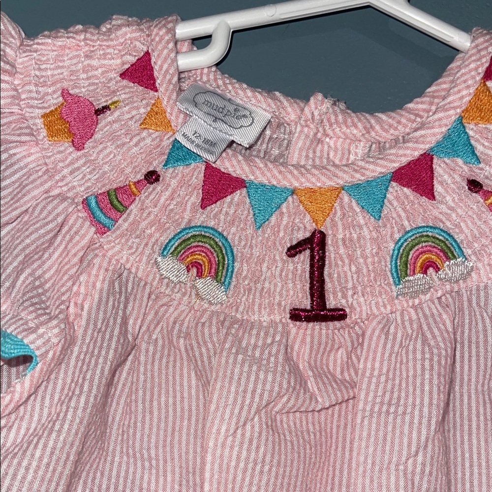 Mud Pie Bubble Romper - Picture 3 of 5